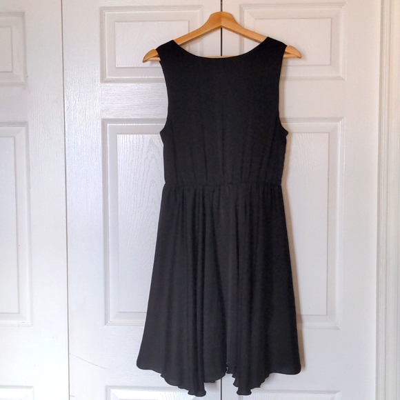 Black Stretch Waist Midi Dress - RW& CO - Picture 5 of 6